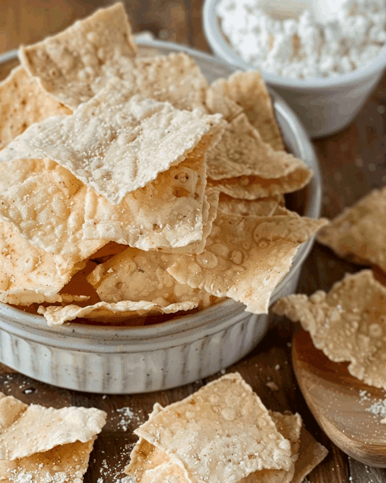 Cottage Cheese Chips with Cheddar
