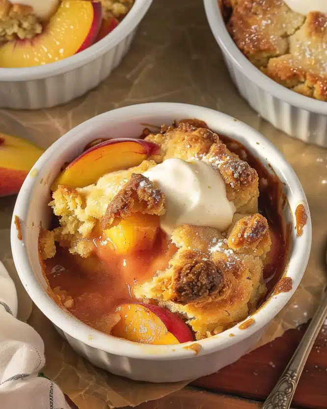 Homemade Peach Cobbler