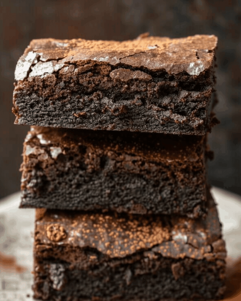 2-Ingredient Flourless Brownies
