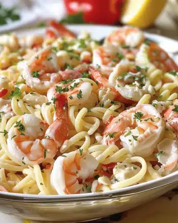 Seafood Pasta with Shrimp & Crab