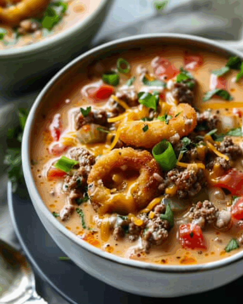 Cheeseburger Soup: A Comforting Bowl of Burger-Inspired Goodness