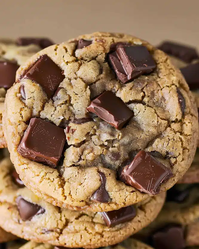 Thick and Chewy Triple Chocolate Emergency Cookies