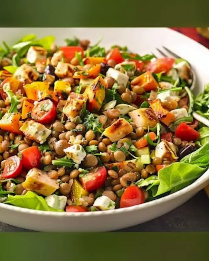 Mediterranean Lentil Salad