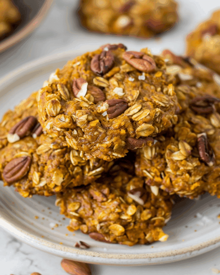 Healthy Pumpkin Breakfast Cookies
