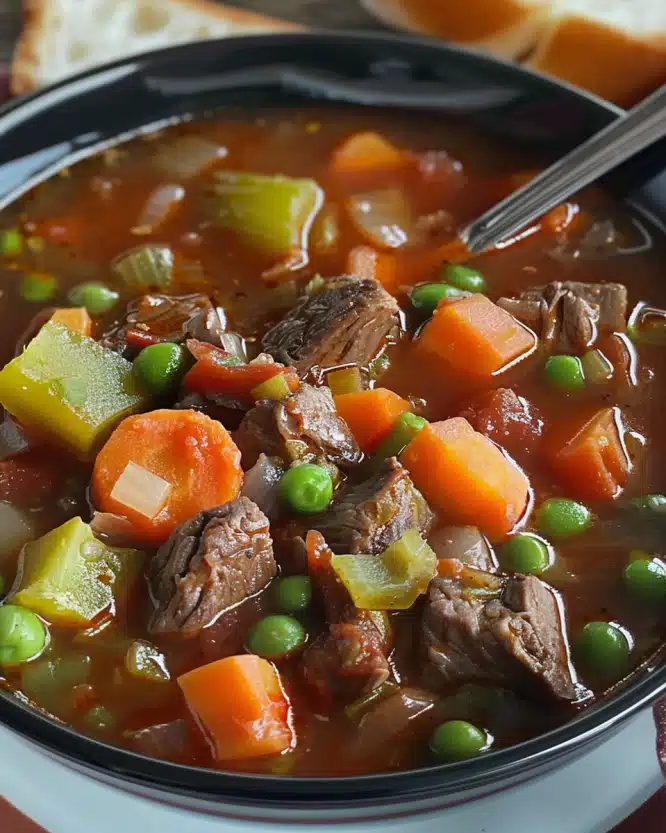 My Mom’s Old-Fashioned Vegetable Beef Soup
