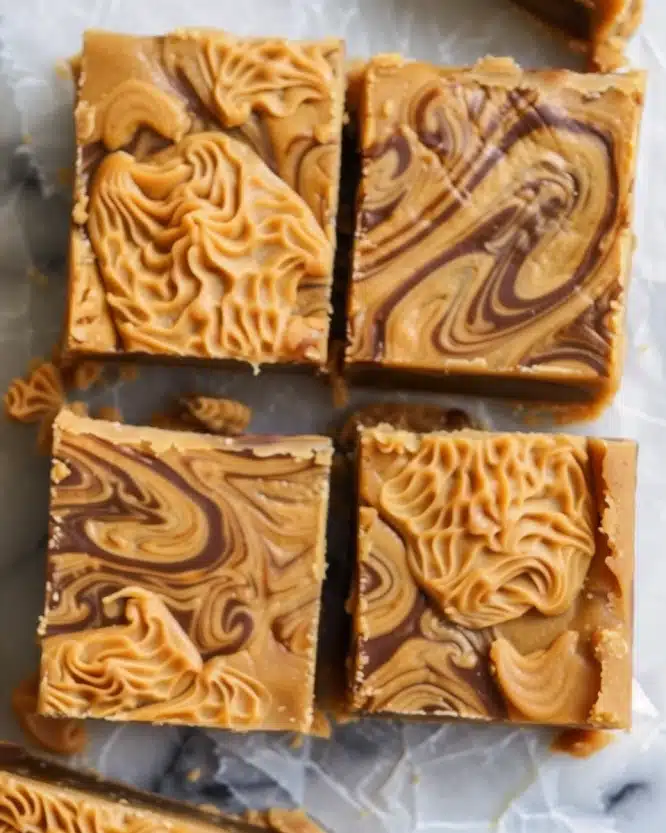 Vegan Peanut Butter Swirl Brownies
