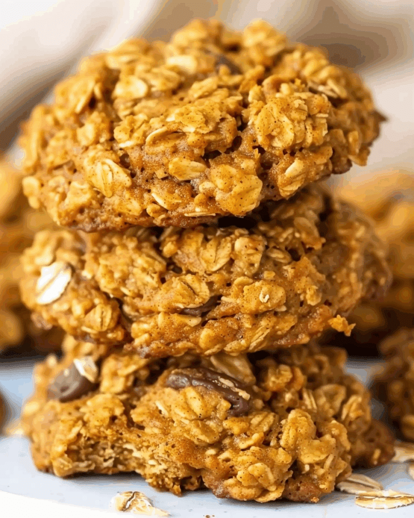 Healthy Pumpkin Oat Cookies