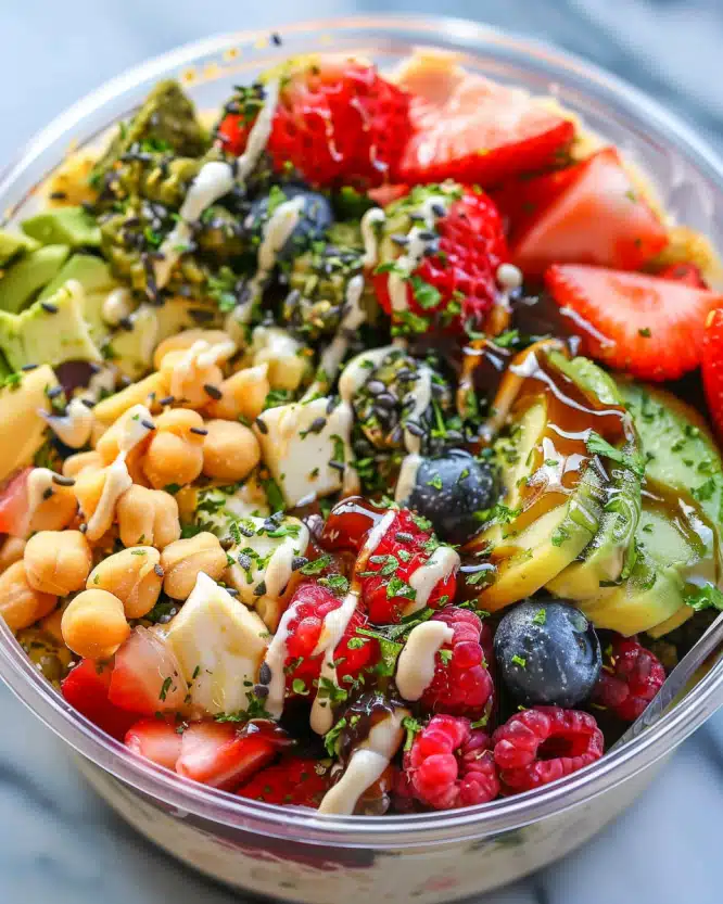 Vegan Greek Yogurt Bowl