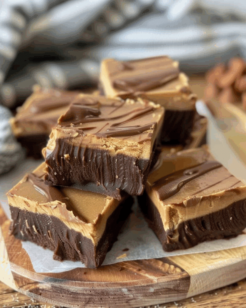 Keto Chocolate Peanut Butter Cottage Cheese Fudge