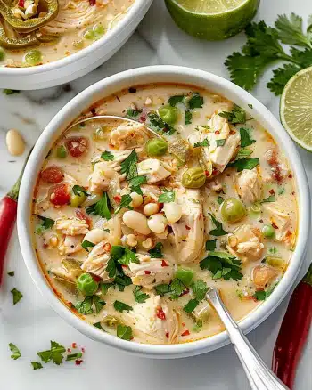 Cajun White Chicken Chili