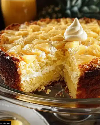Juicy Pineapple Heaven Cake