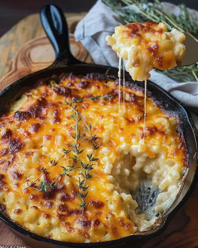 Home Made Cauliflower “Mac & Cheese”