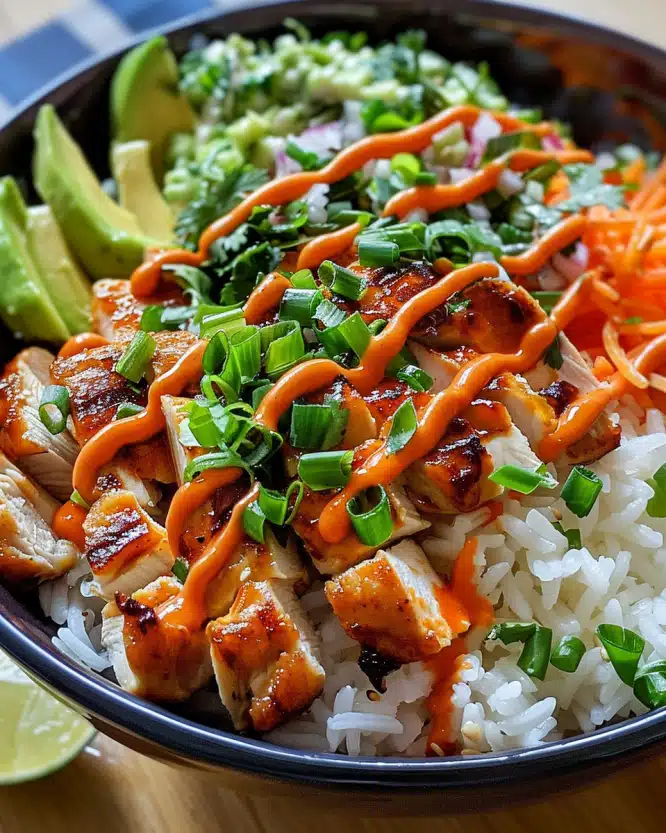Bang Bang Chicken Bowl