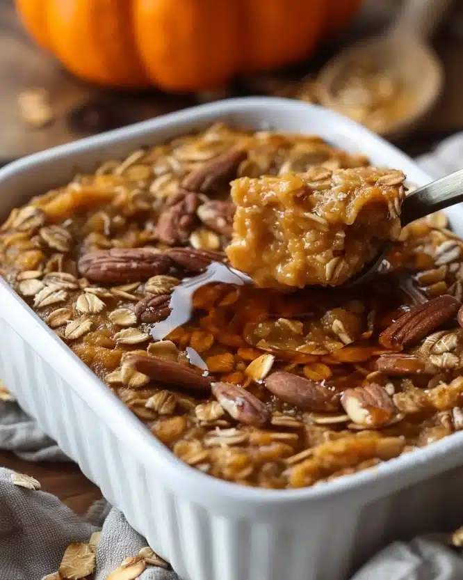 Pumpkin Baked Oatmeal