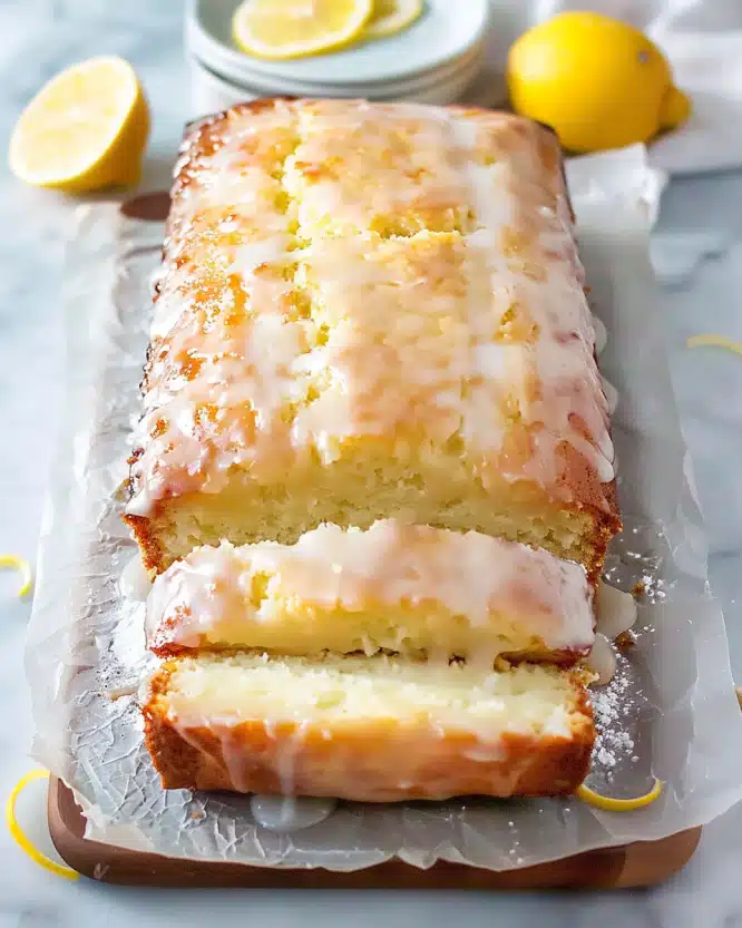 Greek Yogurt Lemon Loaf