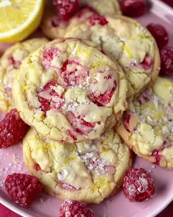 Lemon Raspberry Cookies