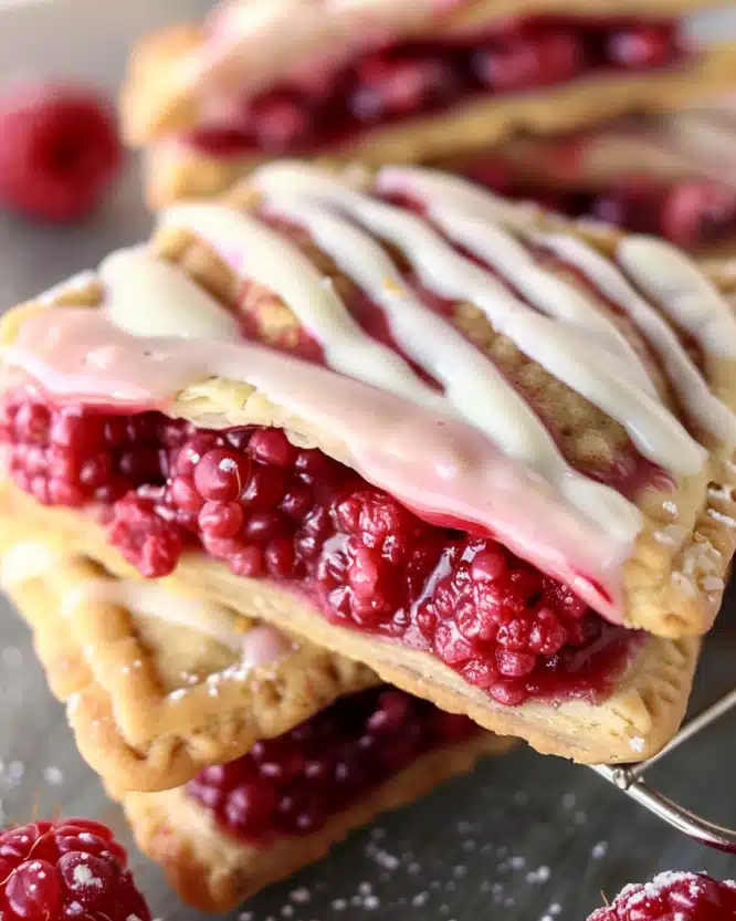 Raspberry Protein Pop Tarts