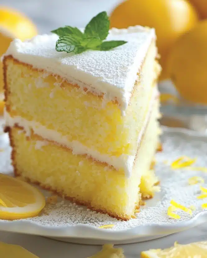 Great Gatsby Lemon Cakes
