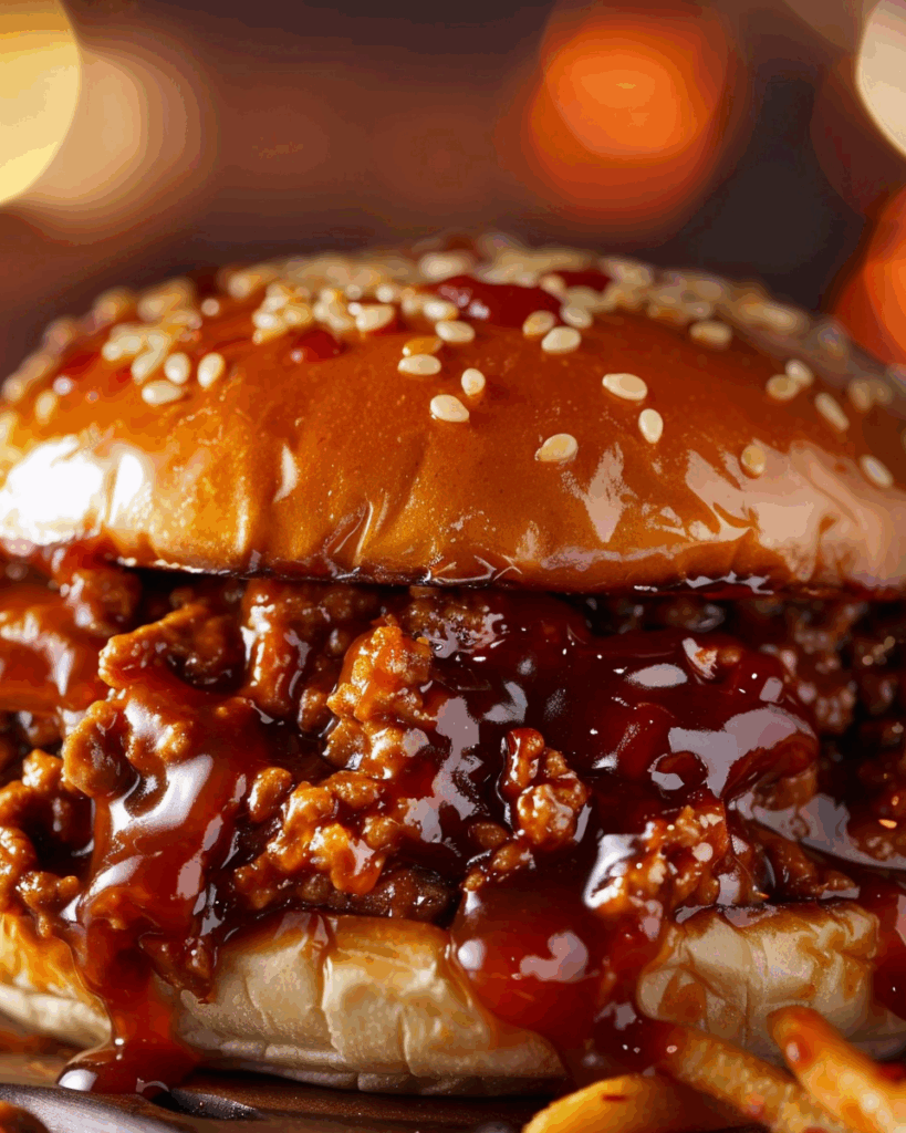 Dr. Pepper Barbecue Sloppy Joes