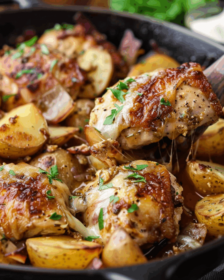 Garlic Parmesan Chicken and Potatoes