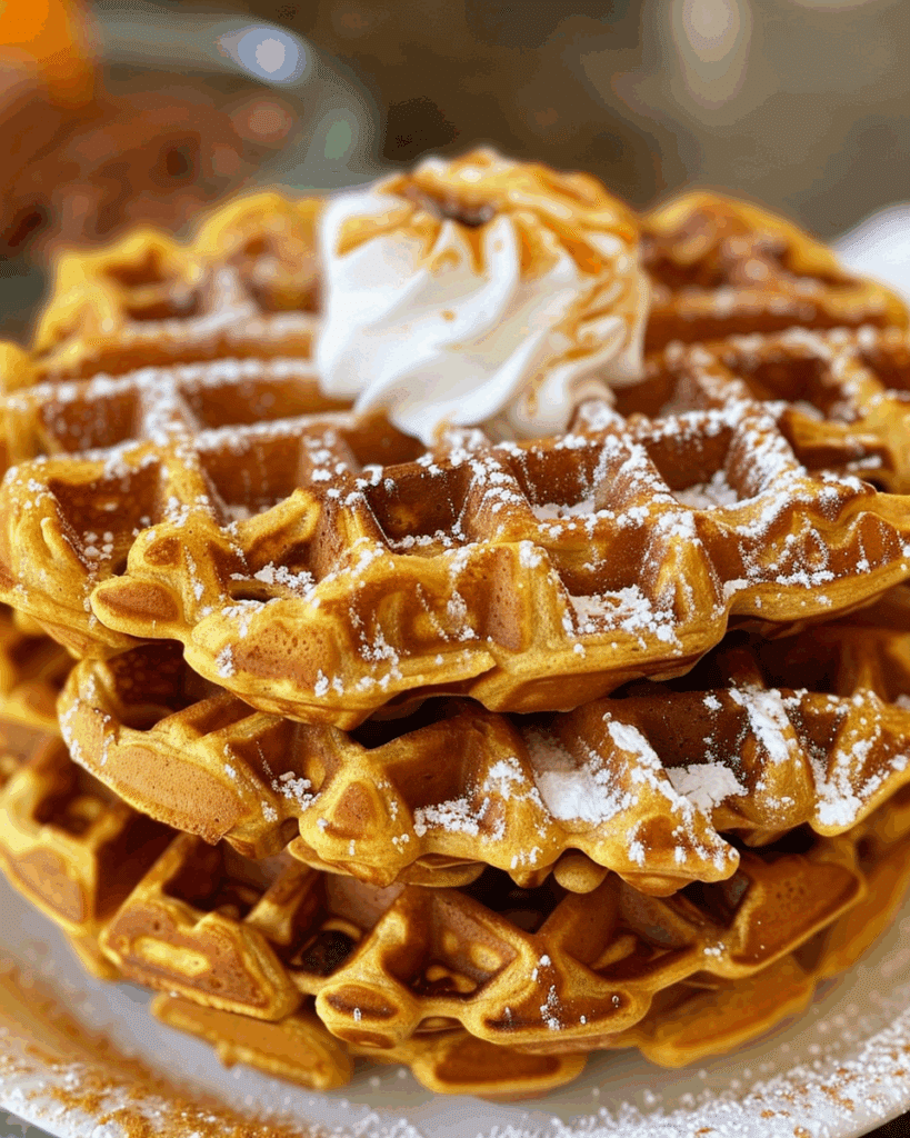 Keto Pumpkin Waffles