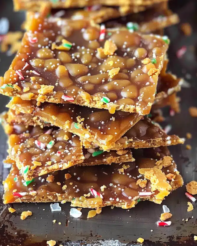 Easy Cracker Toffee Cookie Recipe (Christmas Crack)