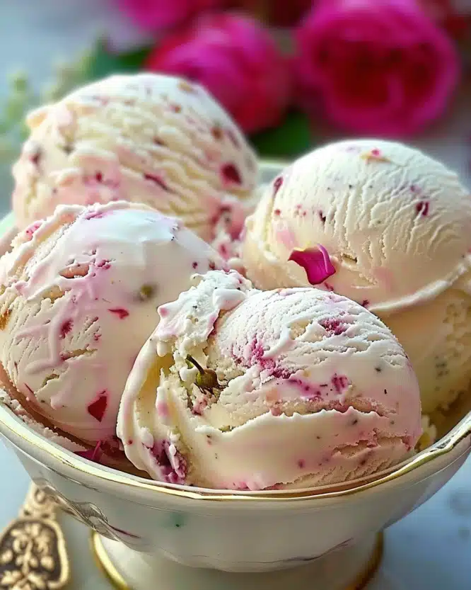 Rose Ice Cream