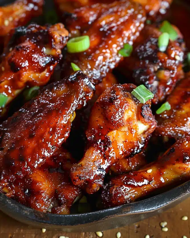 Spicy Honey Sriracha Chicken Wings