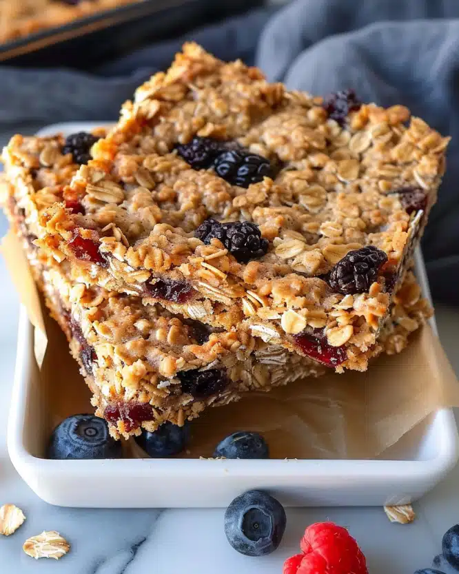 Healthy Oatmeal Breakfast Bars