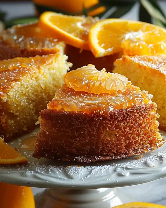 Orange Ginger Honey Cakes