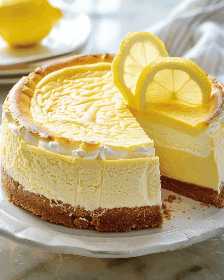 Lemon Cheesecake (Saving Room for Dessert)
