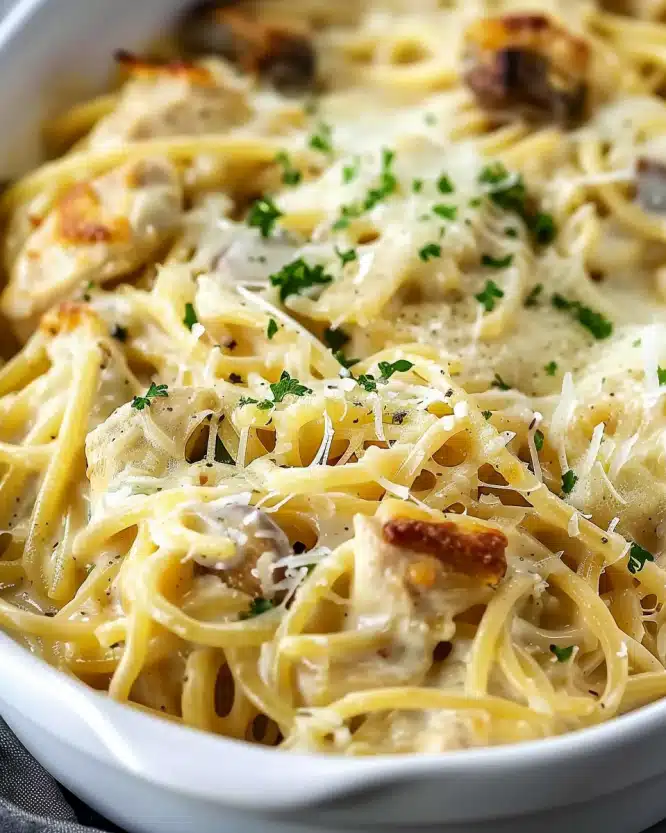 Easy Chicken Tetrazzini