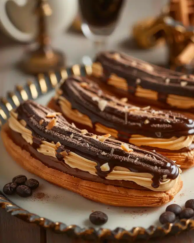 Mocha Éclairs Delight
