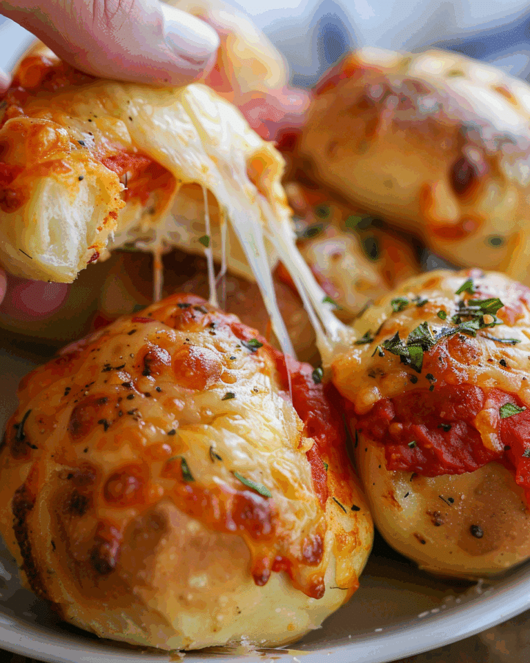 Air Fryer Pizza Bombs