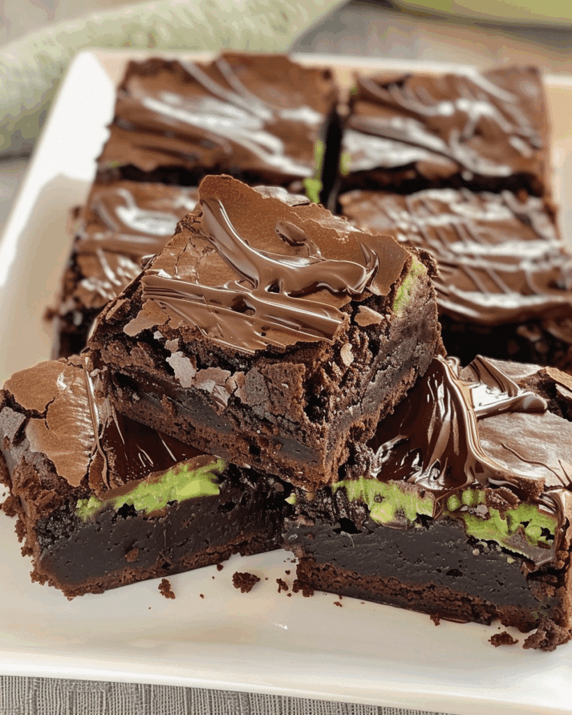Vegan Fudge Avocado Brownies