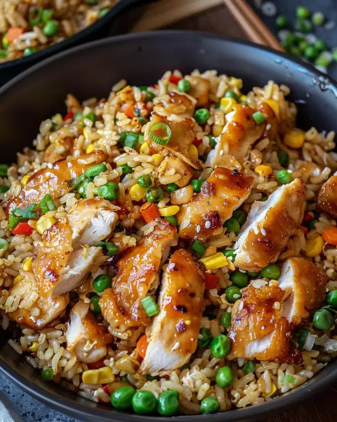 Bang Bang Chicken Fried Rice