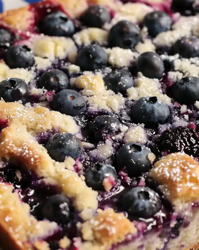 Buttermilk Blueberry Breakfast Cake