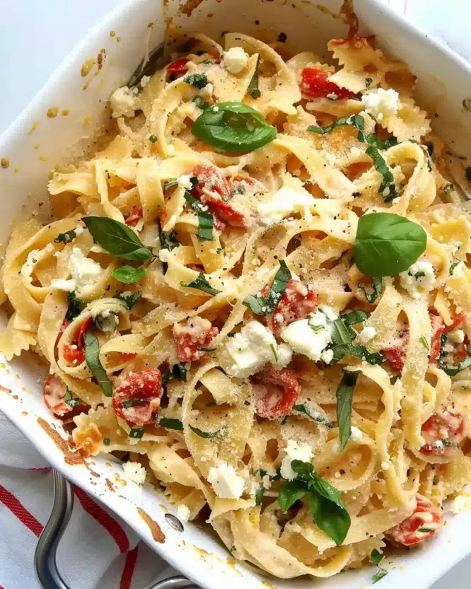 Baked Feta Pasta