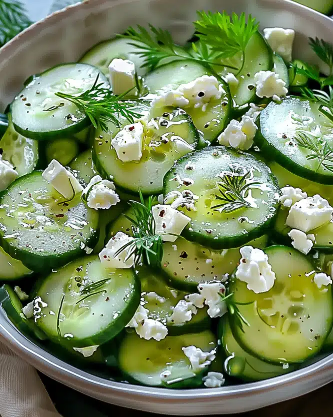 Cucumber Feta Salad