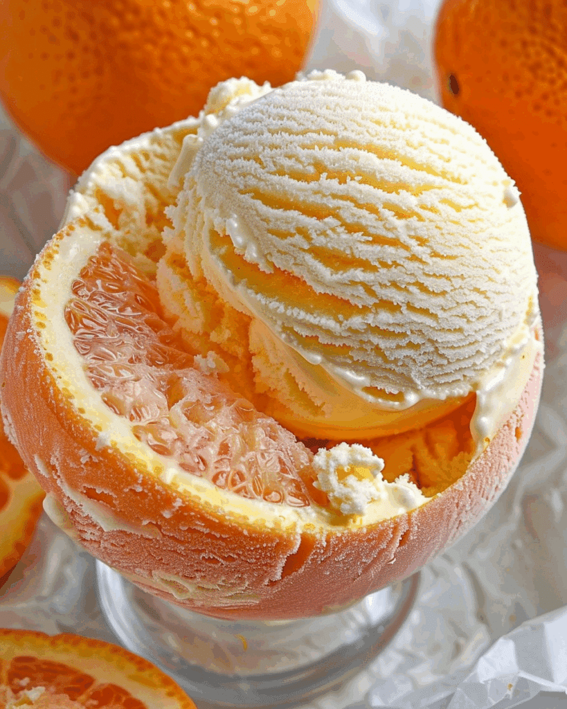 Spiced Orange Ice Cream