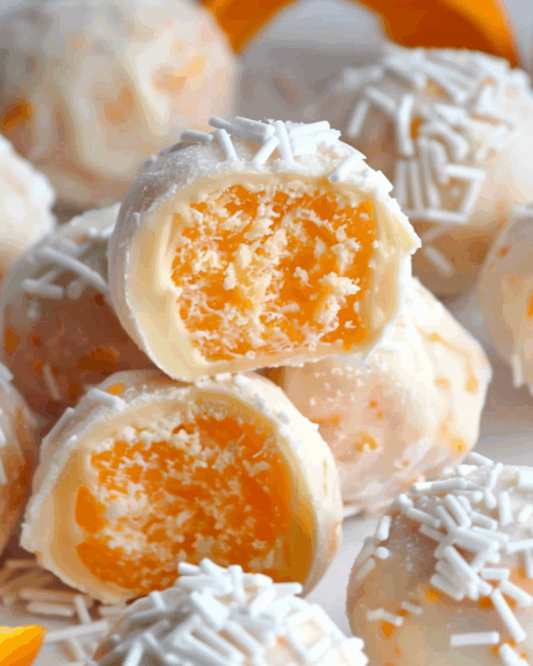 Orange Creamsicle Truffles