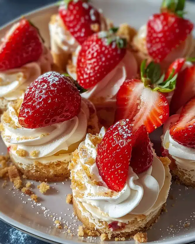Cheesecake Deviled Strawberries