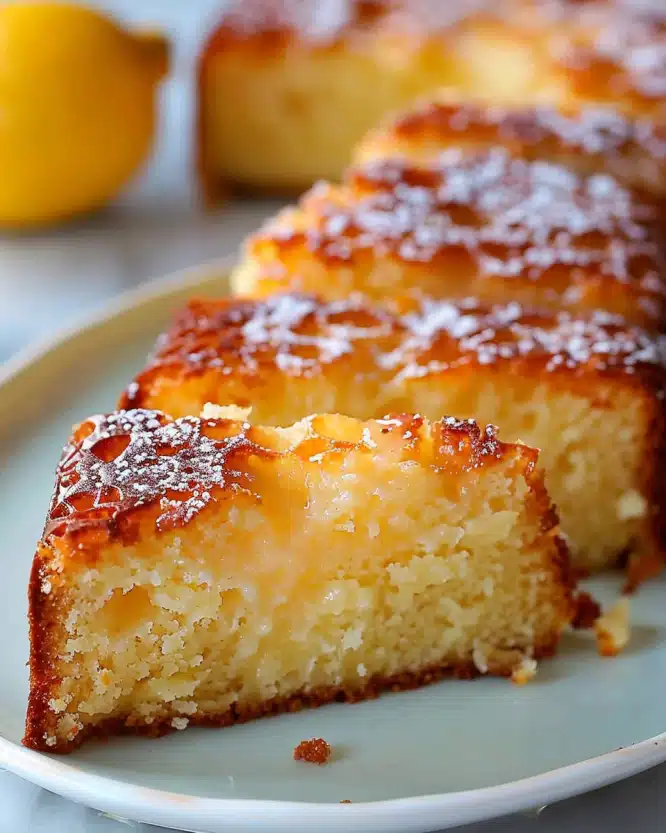 Lemon Yogurt Cake (No White Flour)