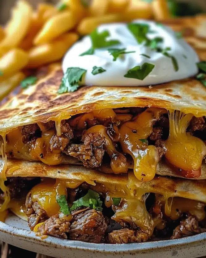 Steak & Cheese Quesadillas