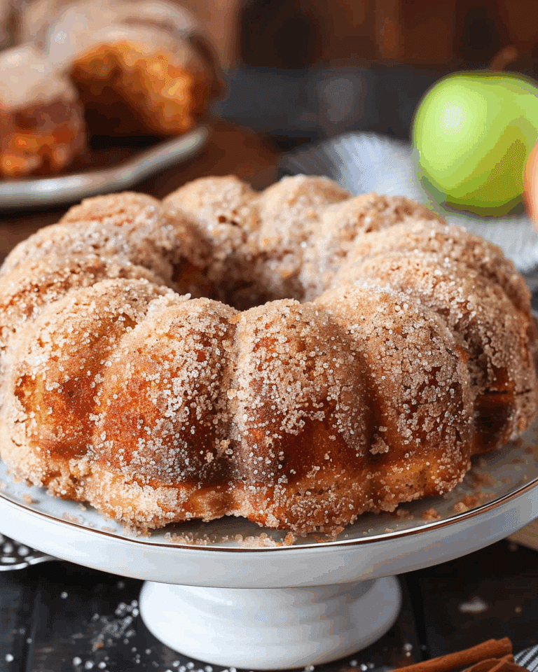Apple Cider Doughnut Cake