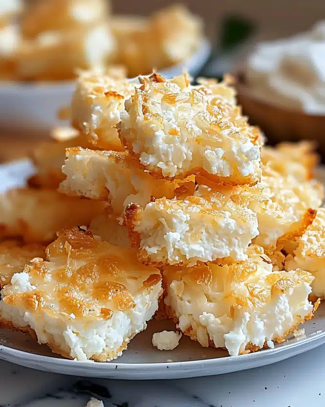 Crispy Cottage Cheese Treats
