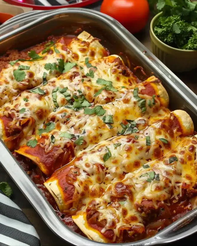 Pizza-Enchilada Mashup