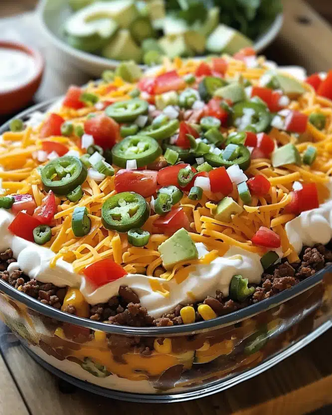 Seven-Layer Taco Dip