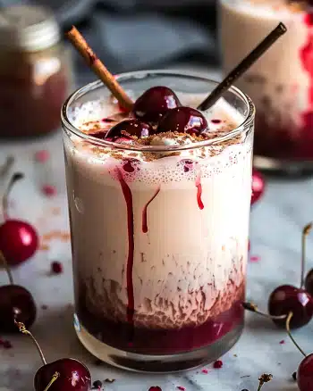 Cherry Earl Grey Milk Tea