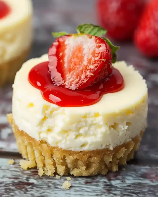 Easy Mini Cheesecakes